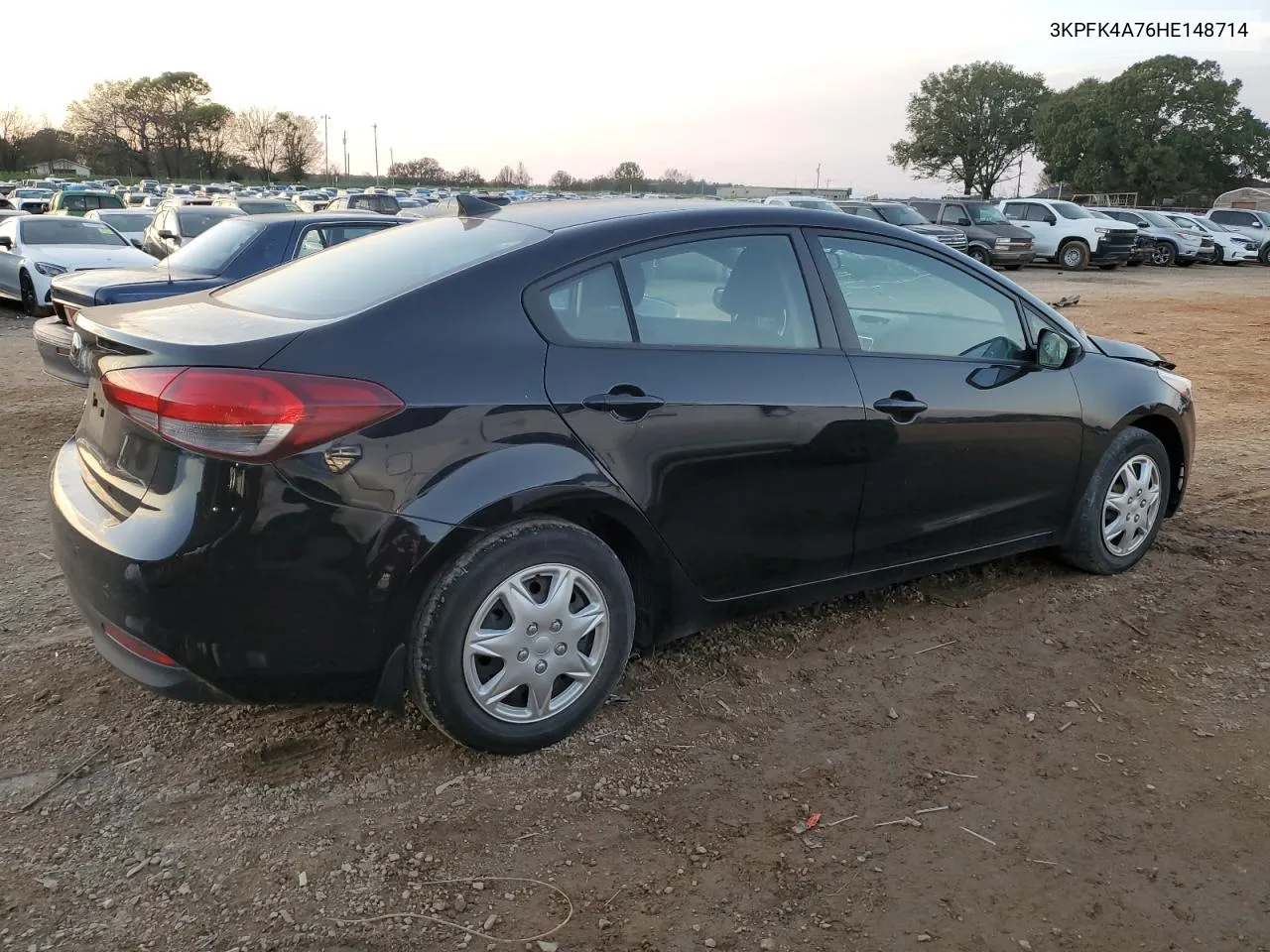 2017 Kia Forte Lx VIN: 3KPFK4A76HE148714 Lot: 80040344