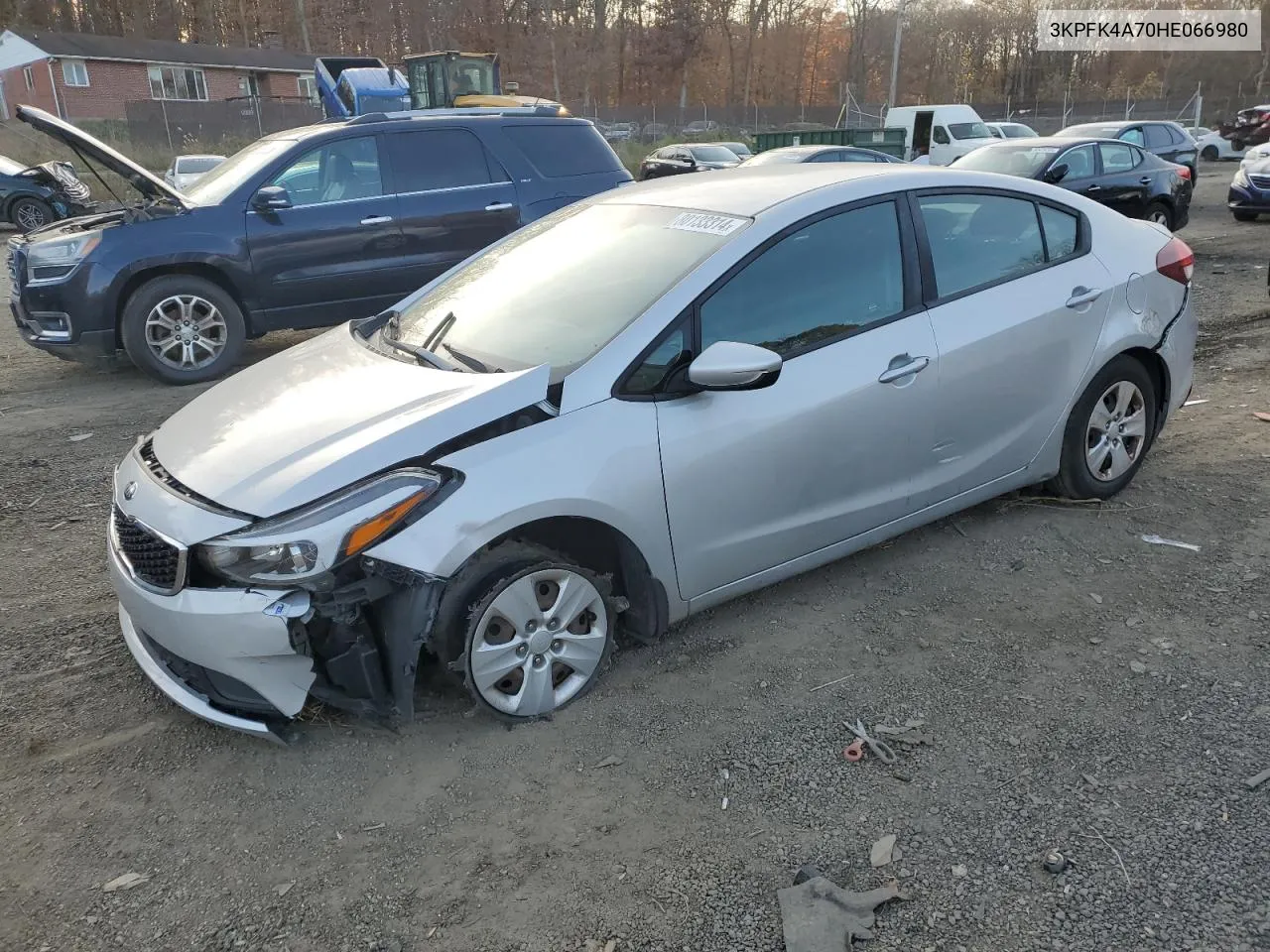 2017 Kia Forte Lx VIN: 3KPFK4A70HE066980 Lot: 80133314