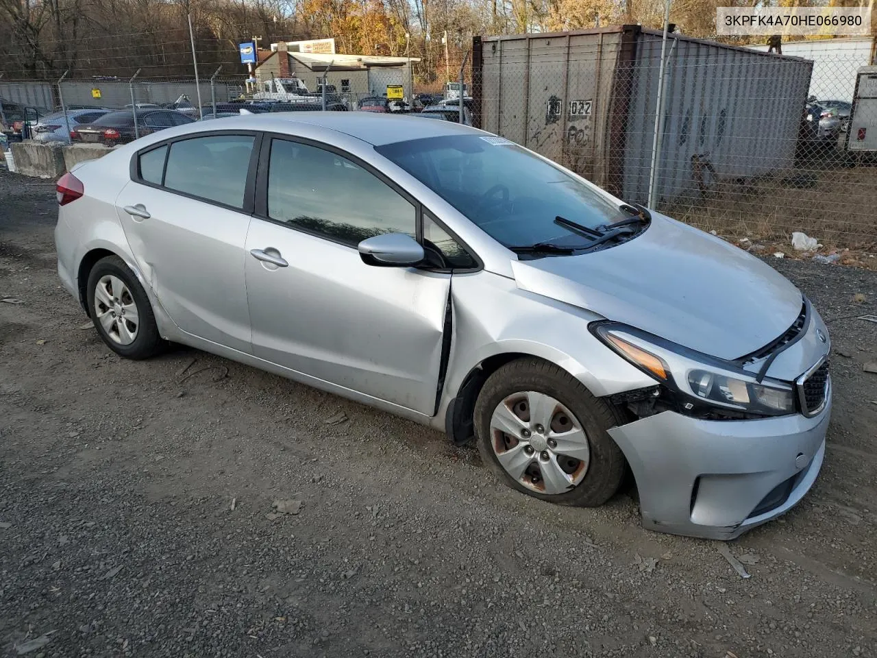 2017 Kia Forte Lx VIN: 3KPFK4A70HE066980 Lot: 80133314