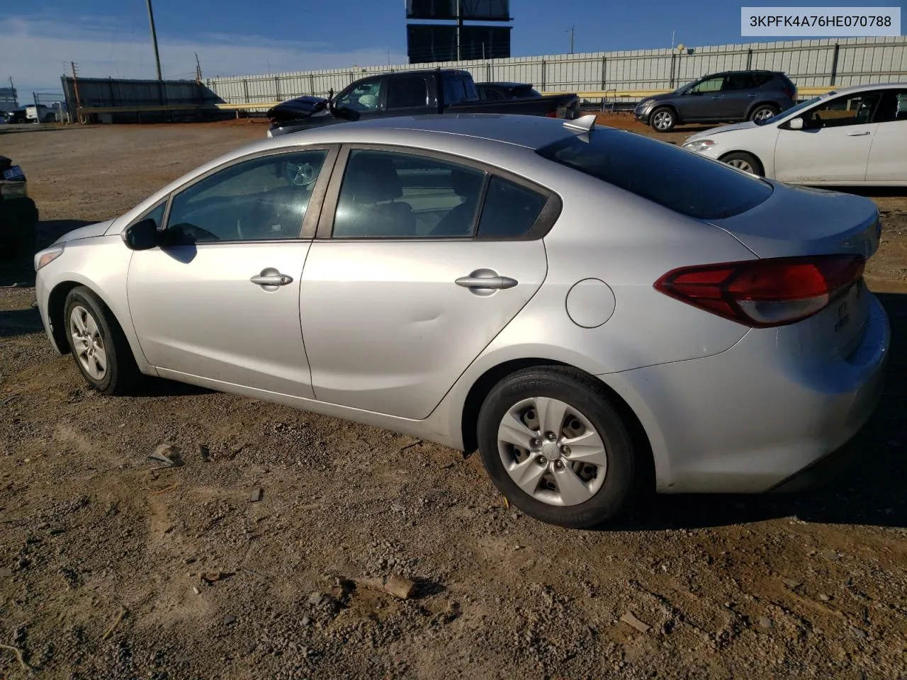 2017 Kia Forte Lx VIN: 3KPFK4A76HE070788 Lot: 80193724