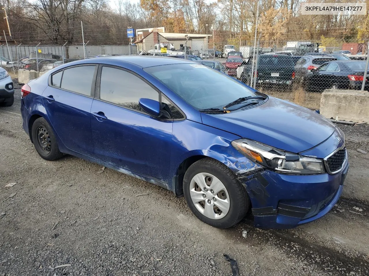 2017 Kia Forte Lx VIN: 3KPFL4A79HE147277 Lot: 80418534