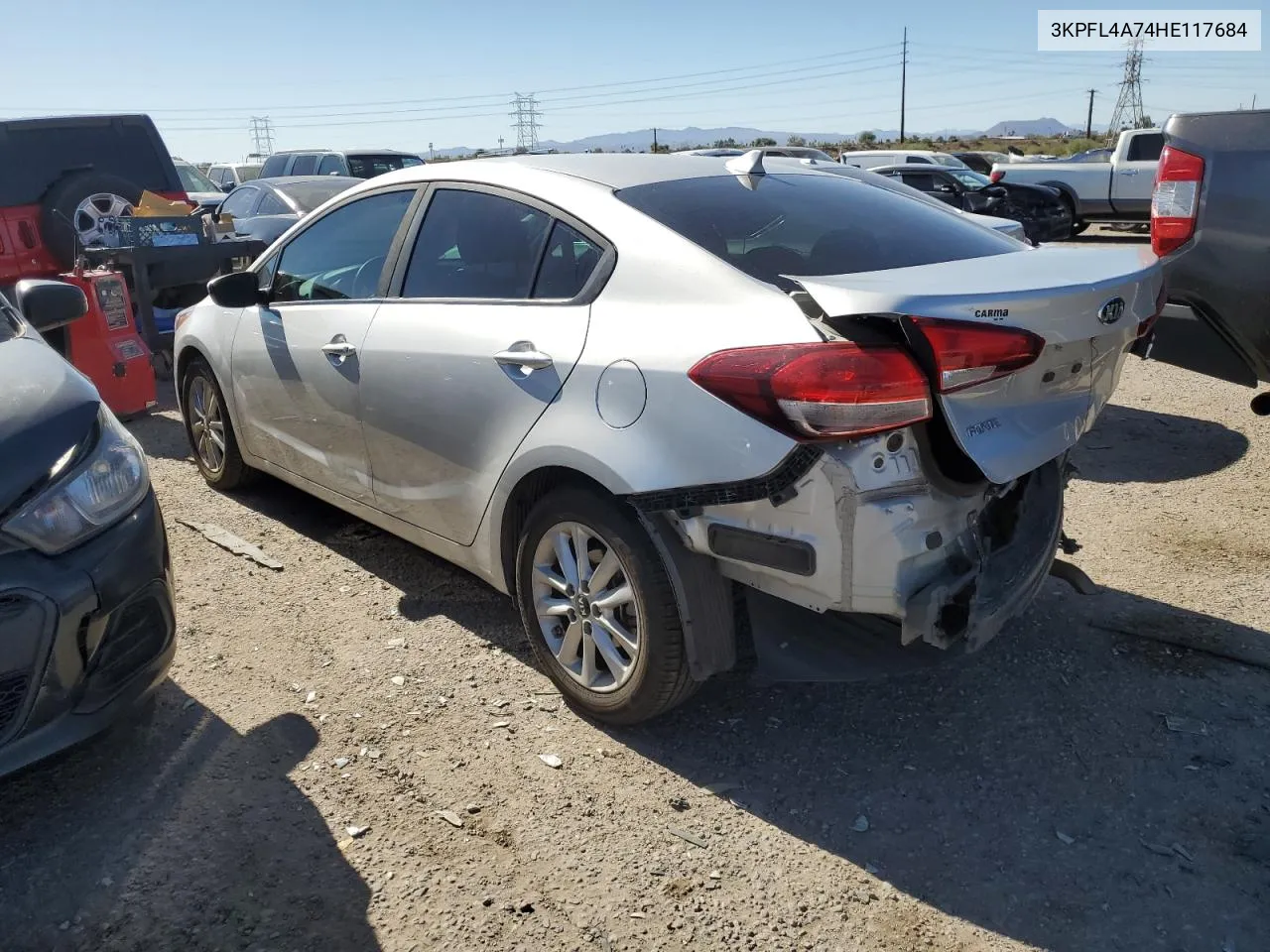 2017 Kia Forte Lx VIN: 3KPFL4A74HE117684 Lot: 80661824