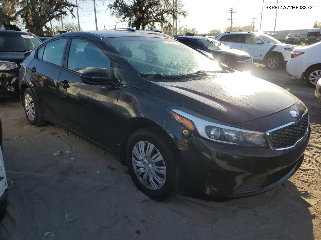 2017 Kia Forte Lx VIN: 3KPFL4A72HE033721 Lot: 80935054