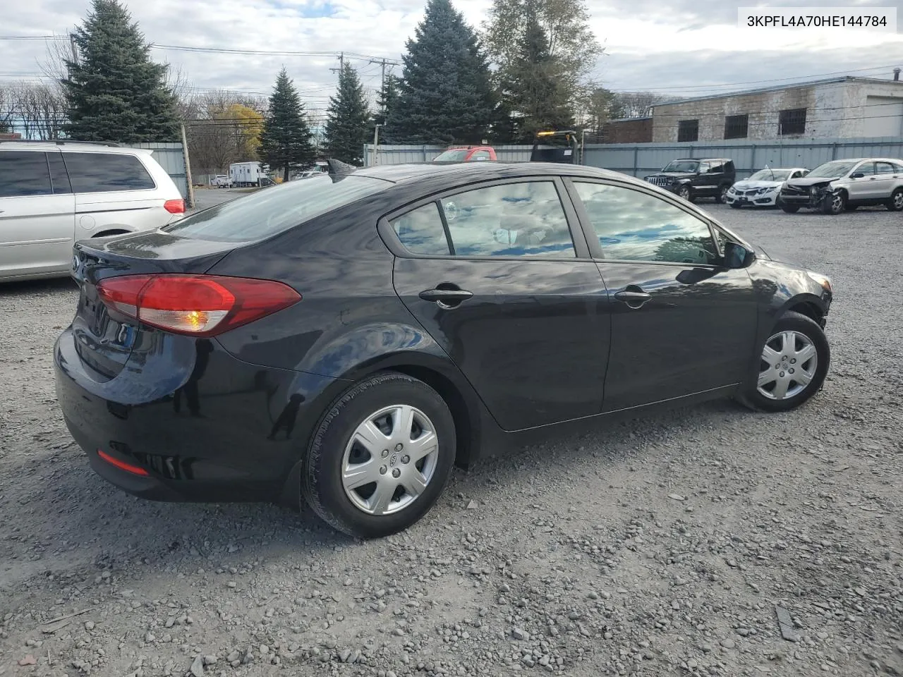 2017 Kia Forte Lx VIN: 3KPFL4A70HE144784 Lot: 81348454