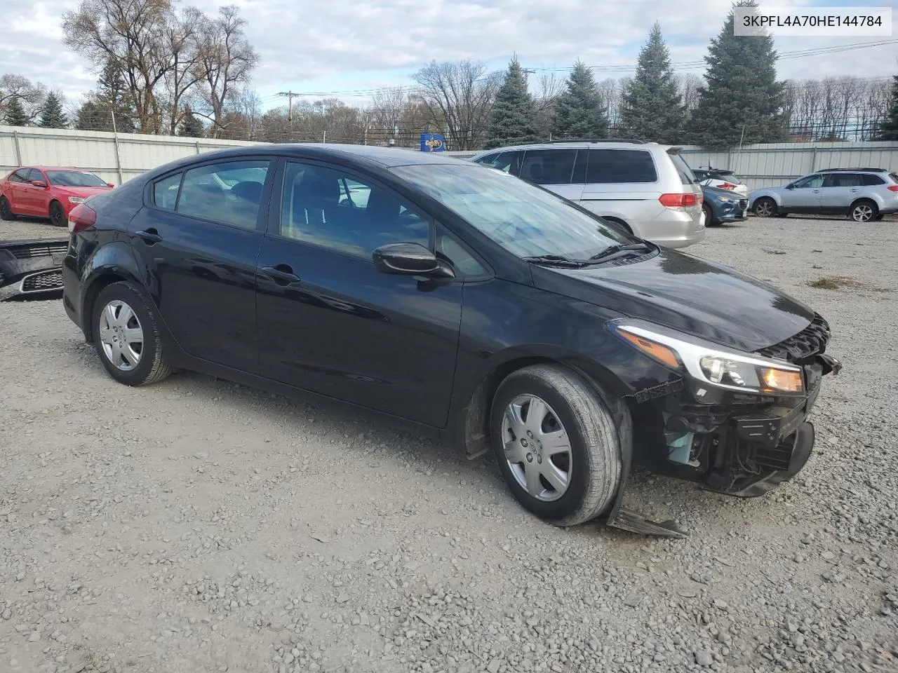 2017 Kia Forte Lx VIN: 3KPFL4A70HE144784 Lot: 81348454