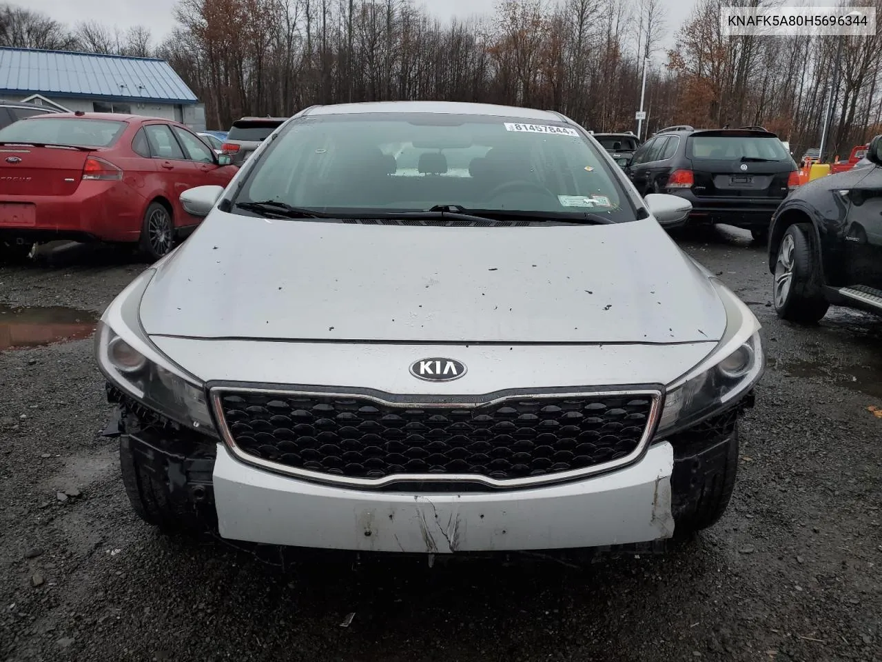 2017 Kia Forte Lx VIN: KNAFK5A80H5696344 Lot: 81457844