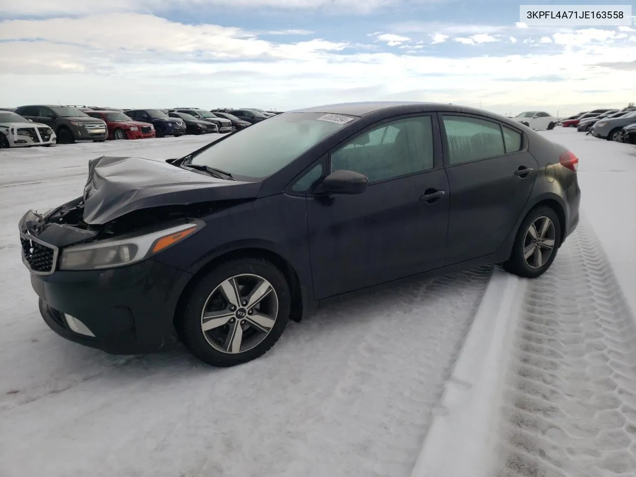 2018 Kia Forte Lx VIN: 3KPFL4A71JE163558 Lot: 40520294