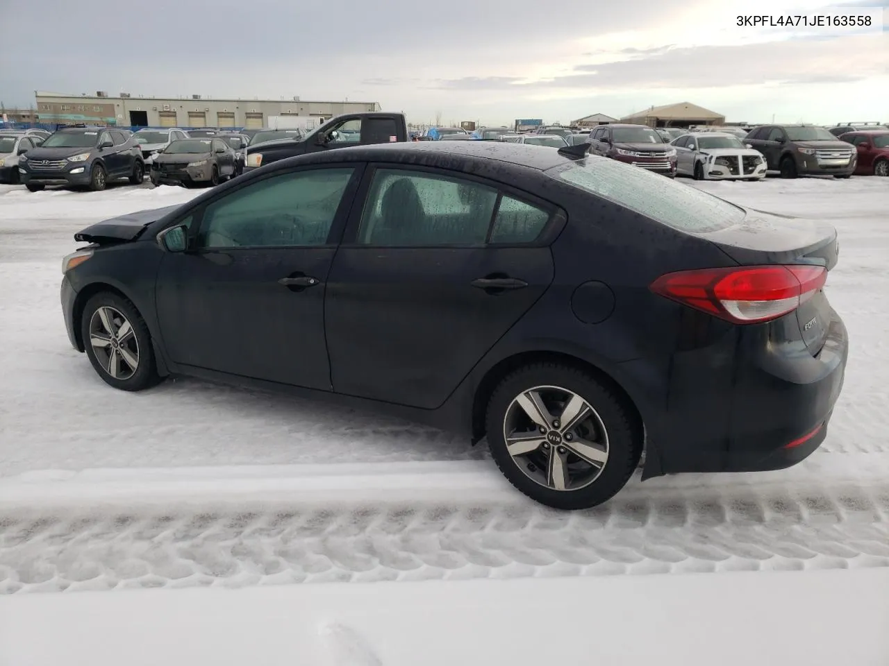 2018 Kia Forte Lx VIN: 3KPFL4A71JE163558 Lot: 40520294