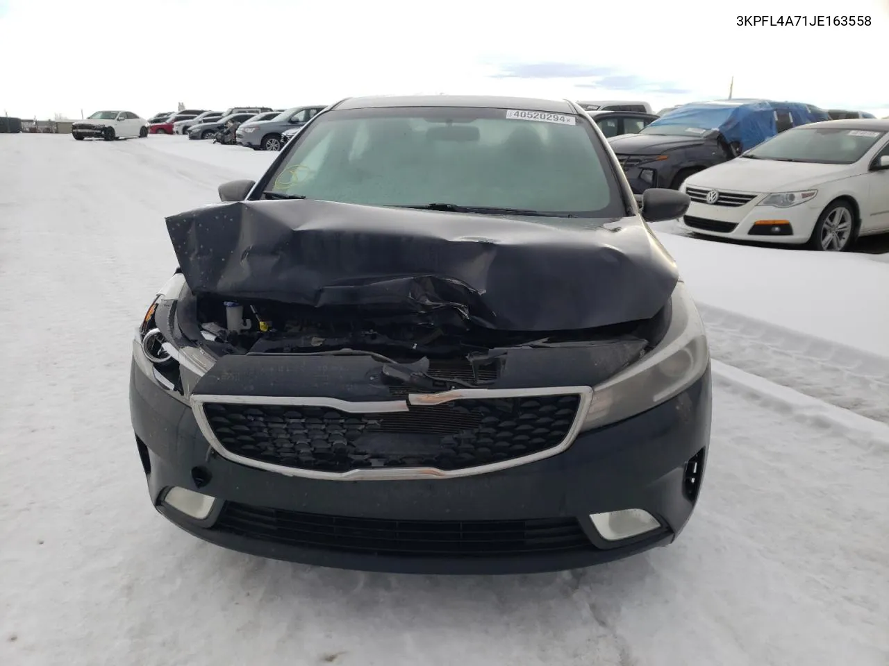 2018 Kia Forte Lx VIN: 3KPFL4A71JE163558 Lot: 40520294