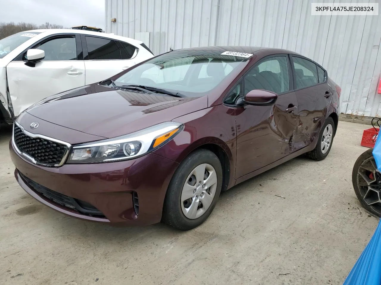 3KPFL4A75JE208324 2018 Kia Forte Lx