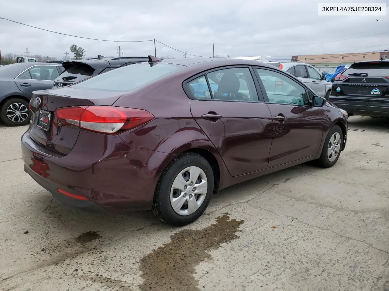 2018 Kia Forte Lx VIN: 3KPFL4A75JE208324 Lot: 48132364