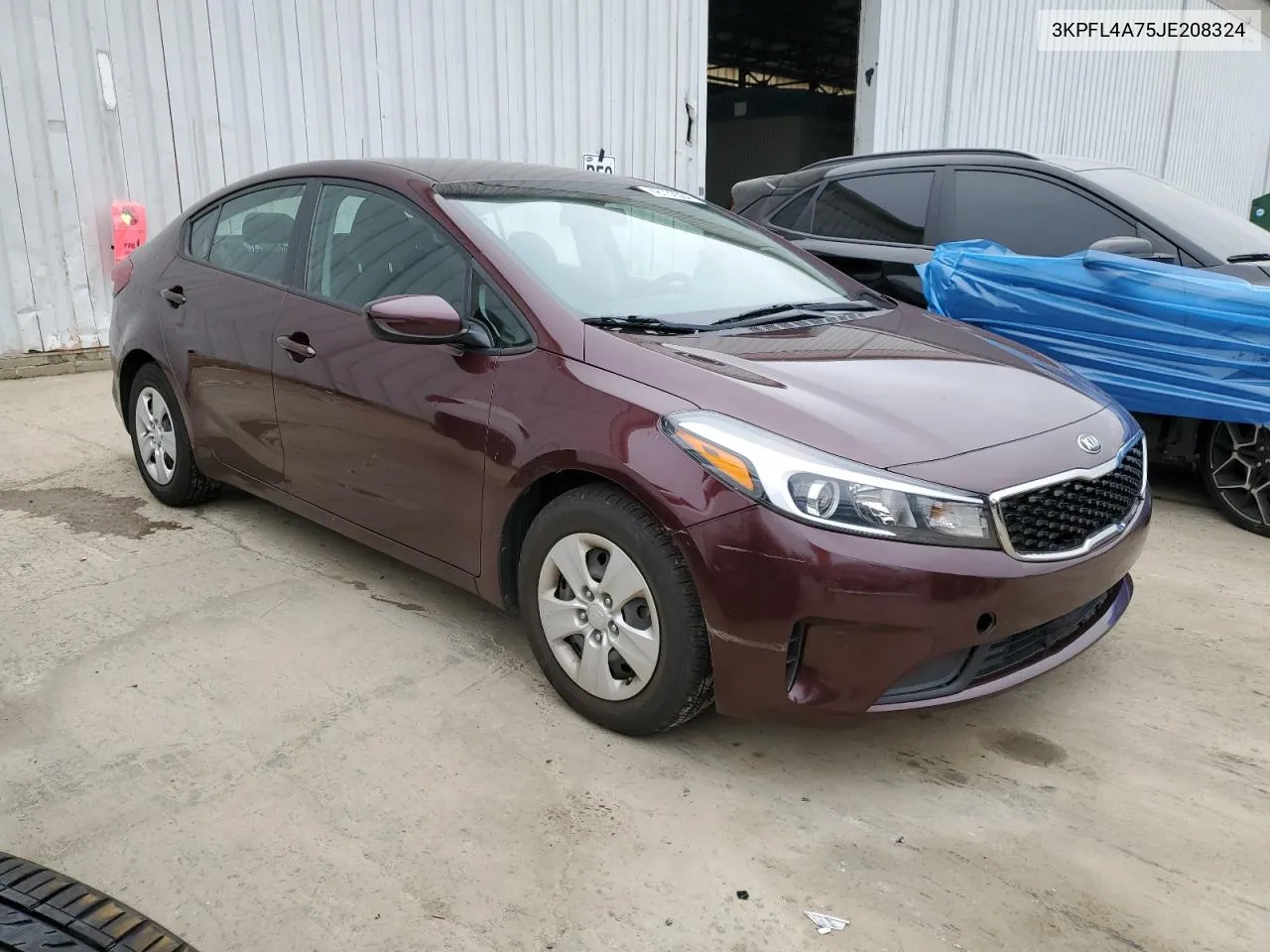 3KPFL4A75JE208324 2018 Kia Forte Lx