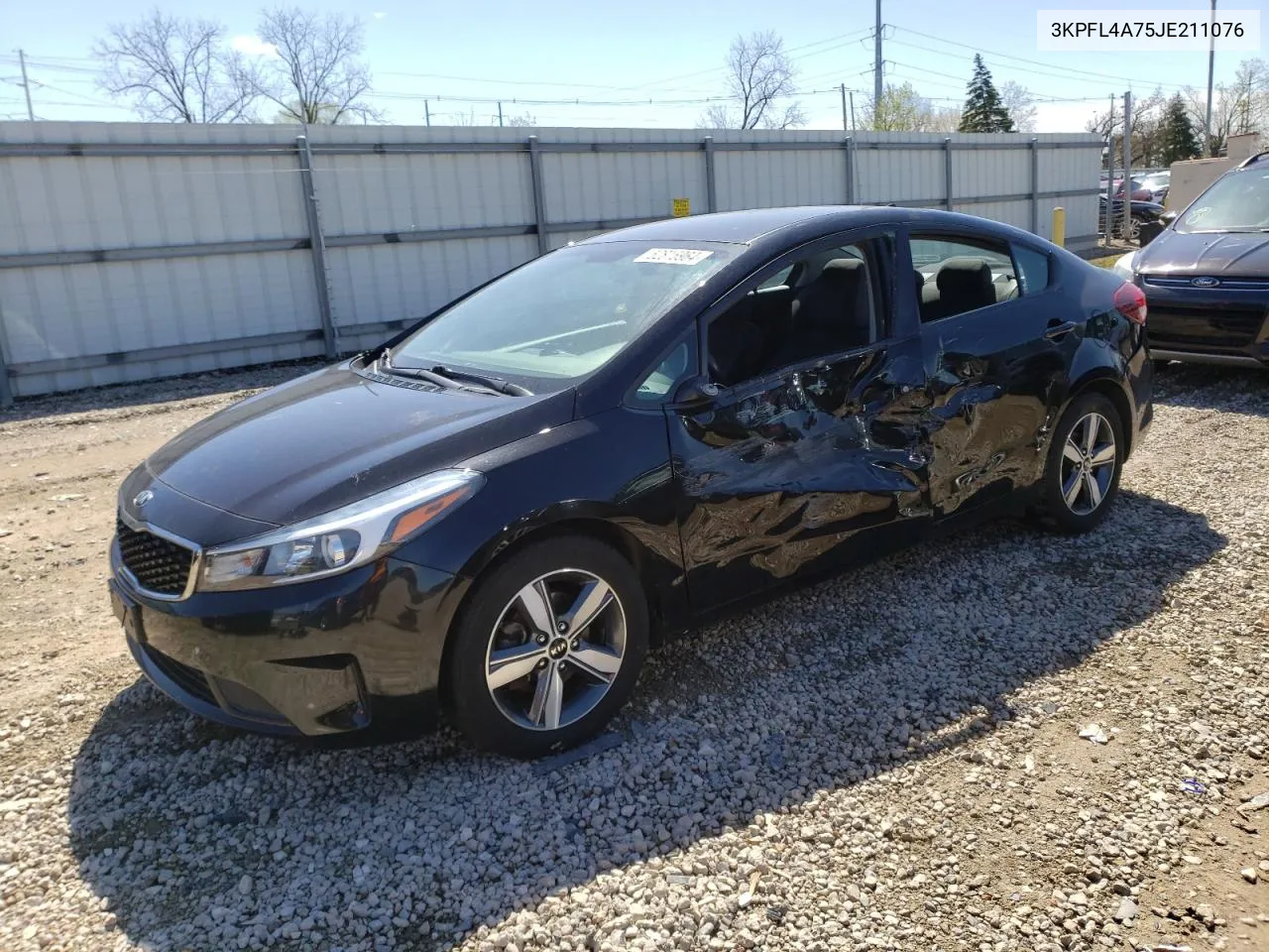 2018 Kia Forte Lx VIN: 3KPFL4A75JE211076 Lot: 52815964