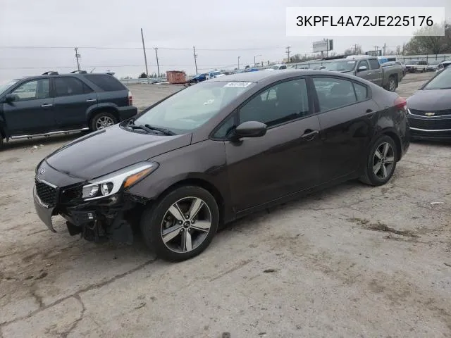 2018 Kia Forte Lx VIN: 3KPFL4A72JE225176 Lot: 55254364