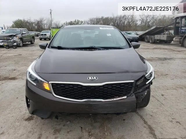 2018 Kia Forte Lx VIN: 3KPFL4A72JE225176 Lot: 55254364