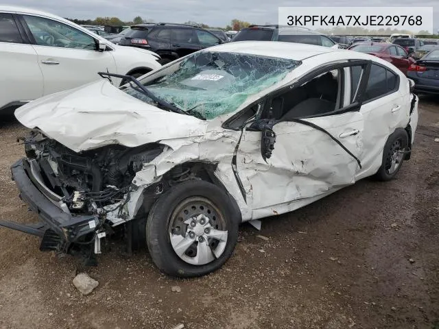 3KPFK4A7XJE229768 2018 Kia Forte Lx