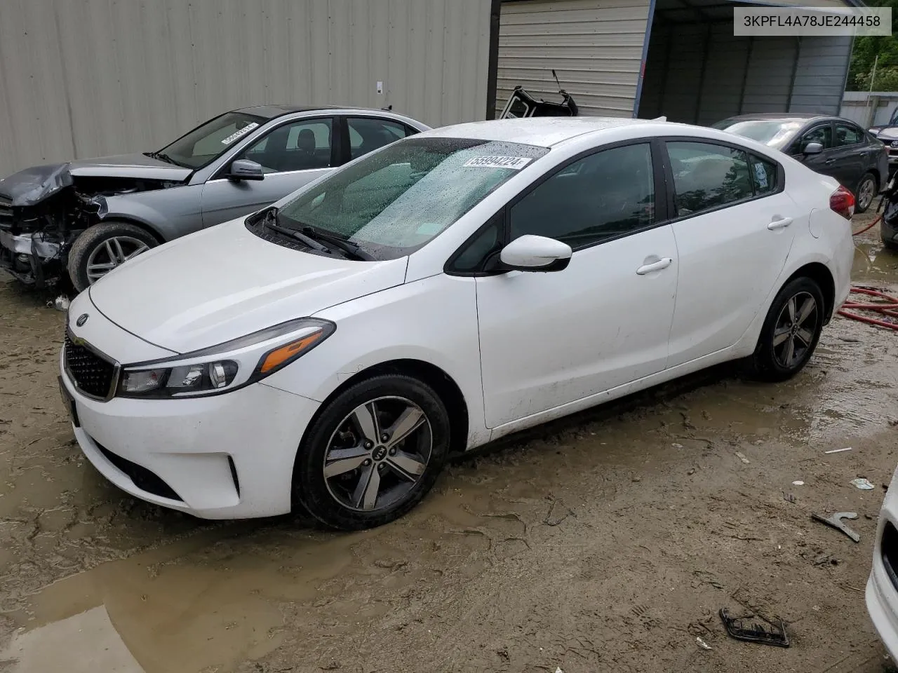 2018 Kia Forte Lx VIN: 3KPFL4A78JE244458 Lot: 55994224