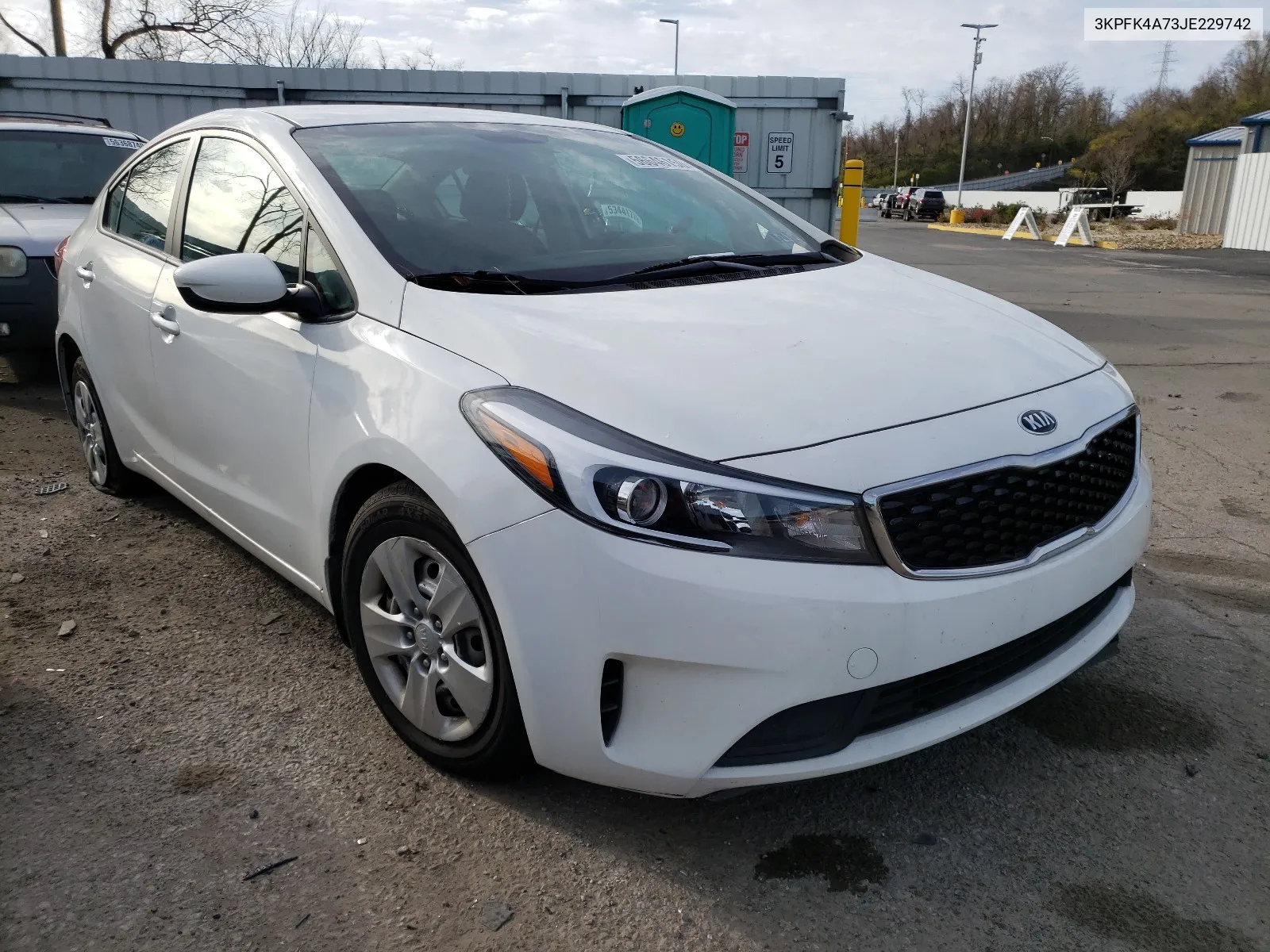 2018 Kia Forte Lx VIN: 3KPFK4A73JE229742 Lot: 56646150