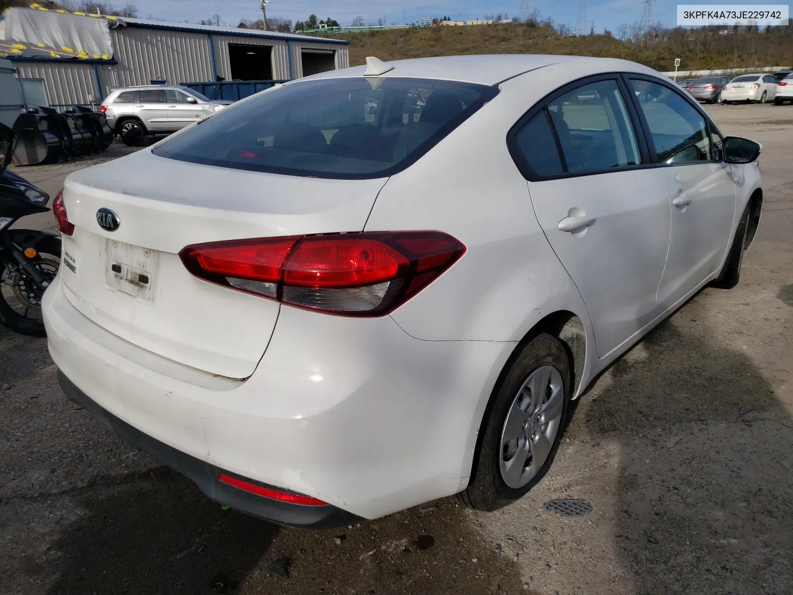 2018 Kia Forte Lx VIN: 3KPFK4A73JE229742 Lot: 56646150