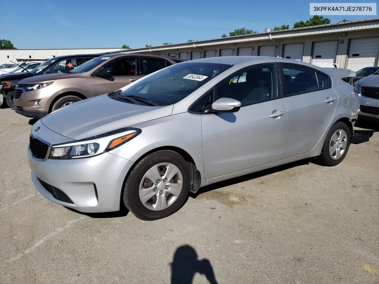 2018 Kia Forte Lx VIN: 3KPFK4A71JE278776 Lot: 58642864