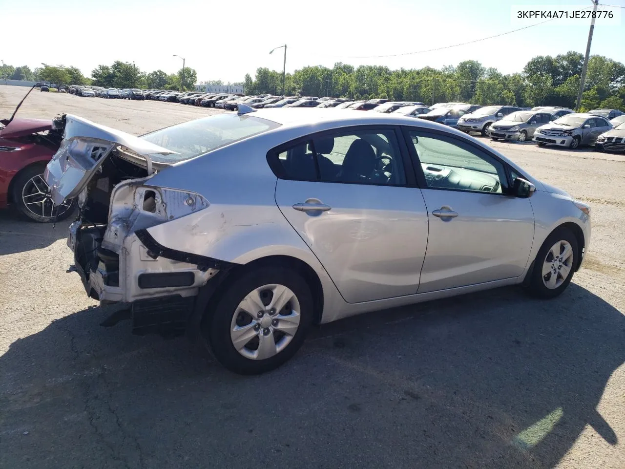 3KPFK4A71JE278776 2018 Kia Forte Lx