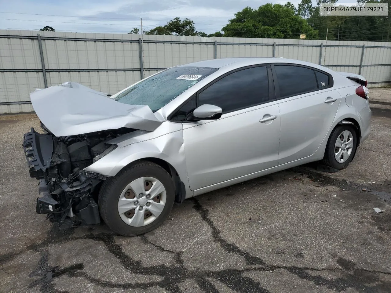 2018 Kia Forte Lx VIN: 3KPFK4A79JE179221 Lot: 59096644