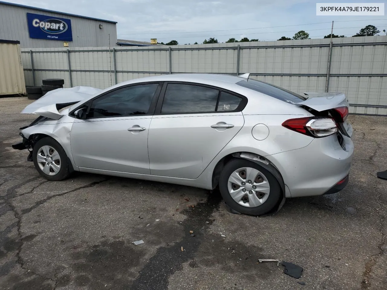 3KPFK4A79JE179221 2018 Kia Forte Lx