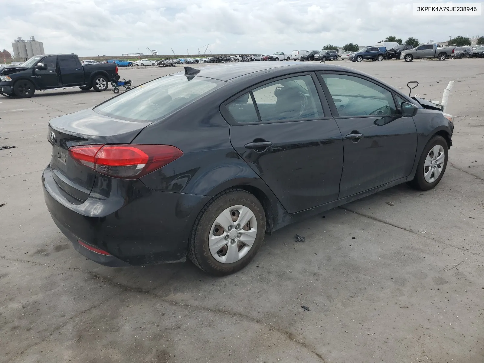 2018 Kia Forte Lx VIN: 3KPFK4A79JE238946 Lot: 60341444