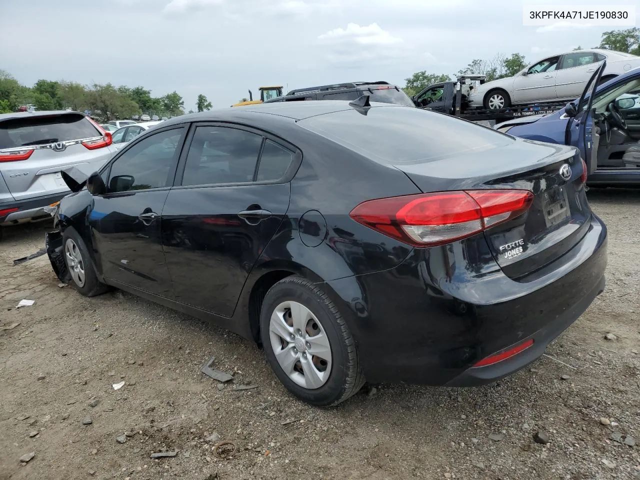 3KPFK4A71JE190830 2018 Kia Forte Lx