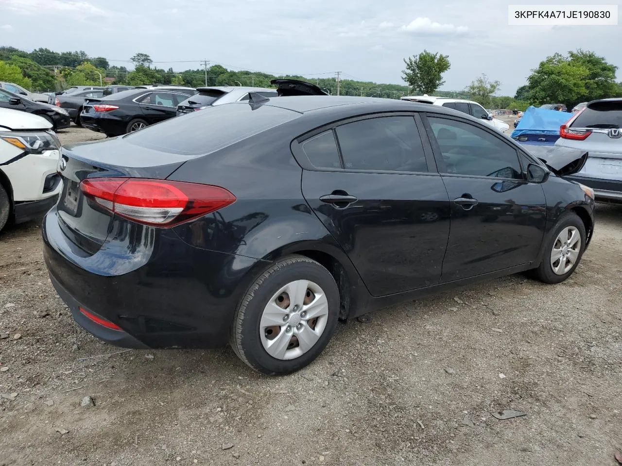 3KPFK4A71JE190830 2018 Kia Forte Lx