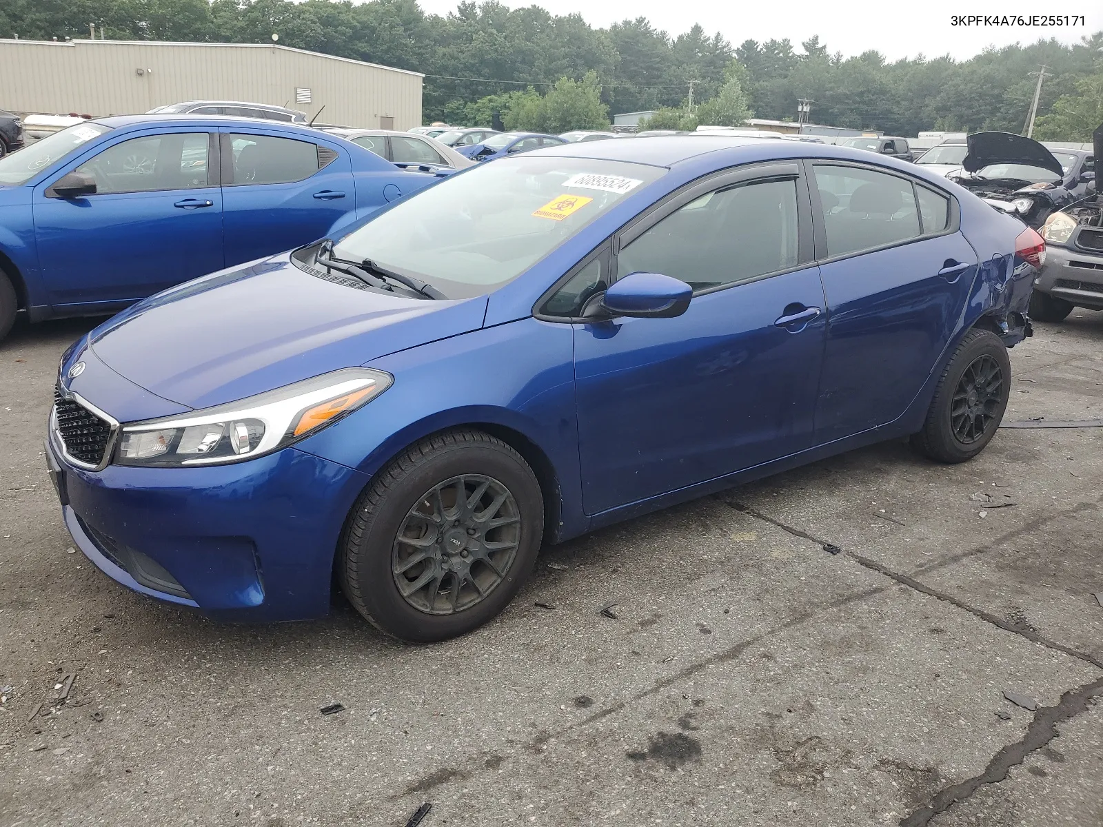 2018 Kia Forte Lx VIN: 3KPFK4A76JE255171 Lot: 60895524