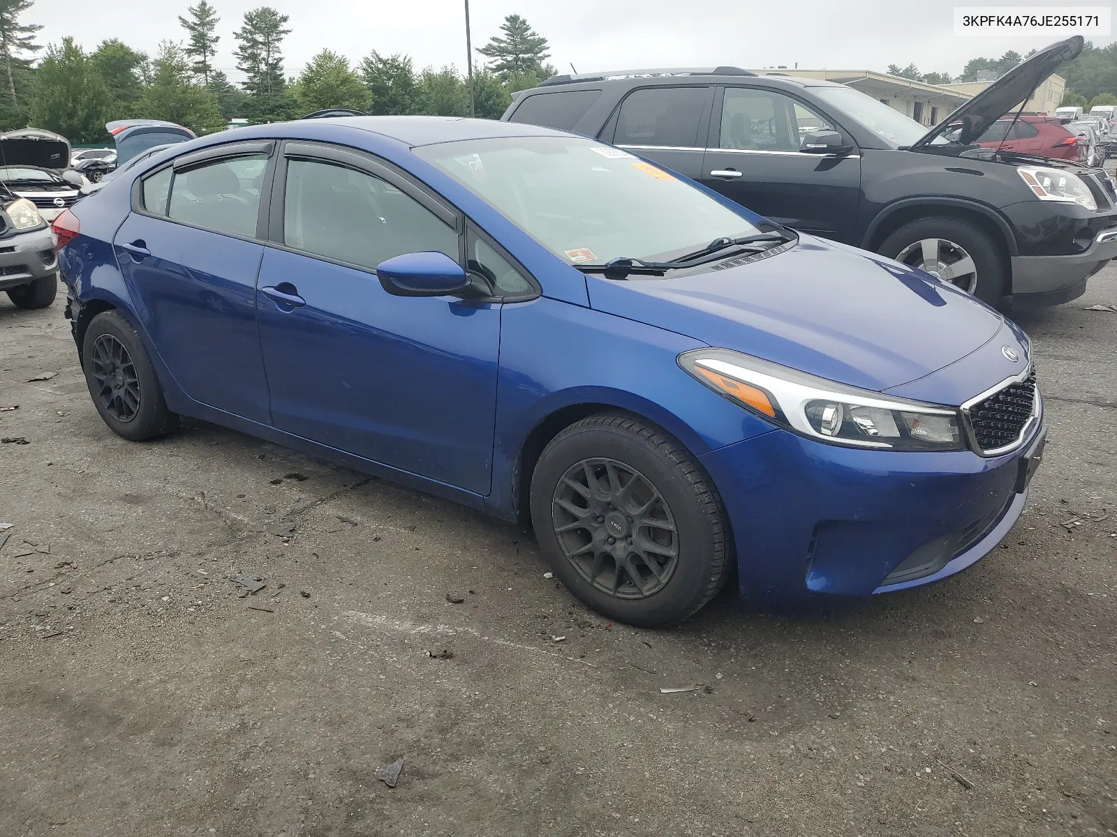 2018 Kia Forte Lx VIN: 3KPFK4A76JE255171 Lot: 60895524