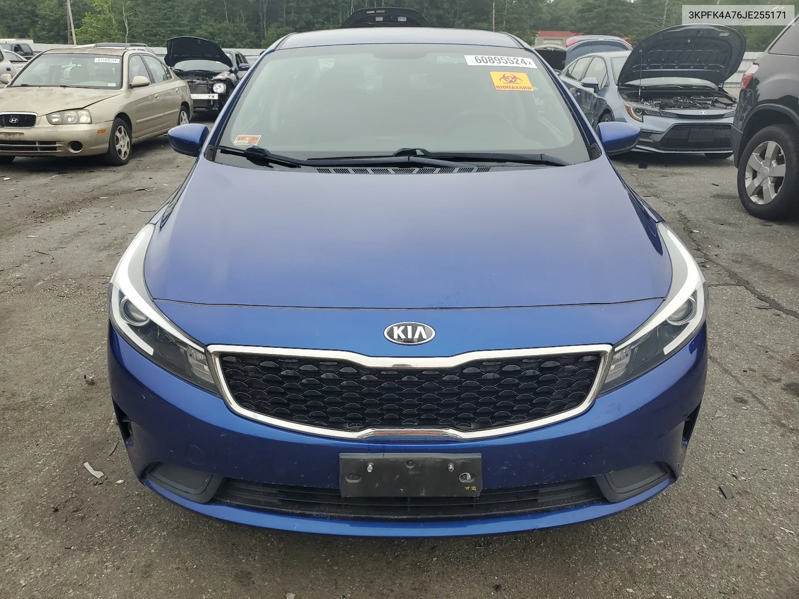 2018 Kia Forte Lx VIN: 3KPFK4A76JE255171 Lot: 60895524