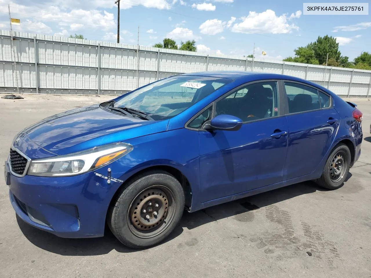 2018 Kia Forte Lx VIN: 3KPFK4A76JE275761 Lot: 60964264