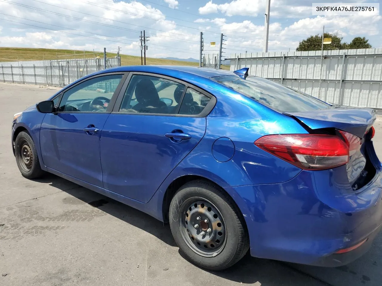 2018 Kia Forte Lx VIN: 3KPFK4A76JE275761 Lot: 60964264