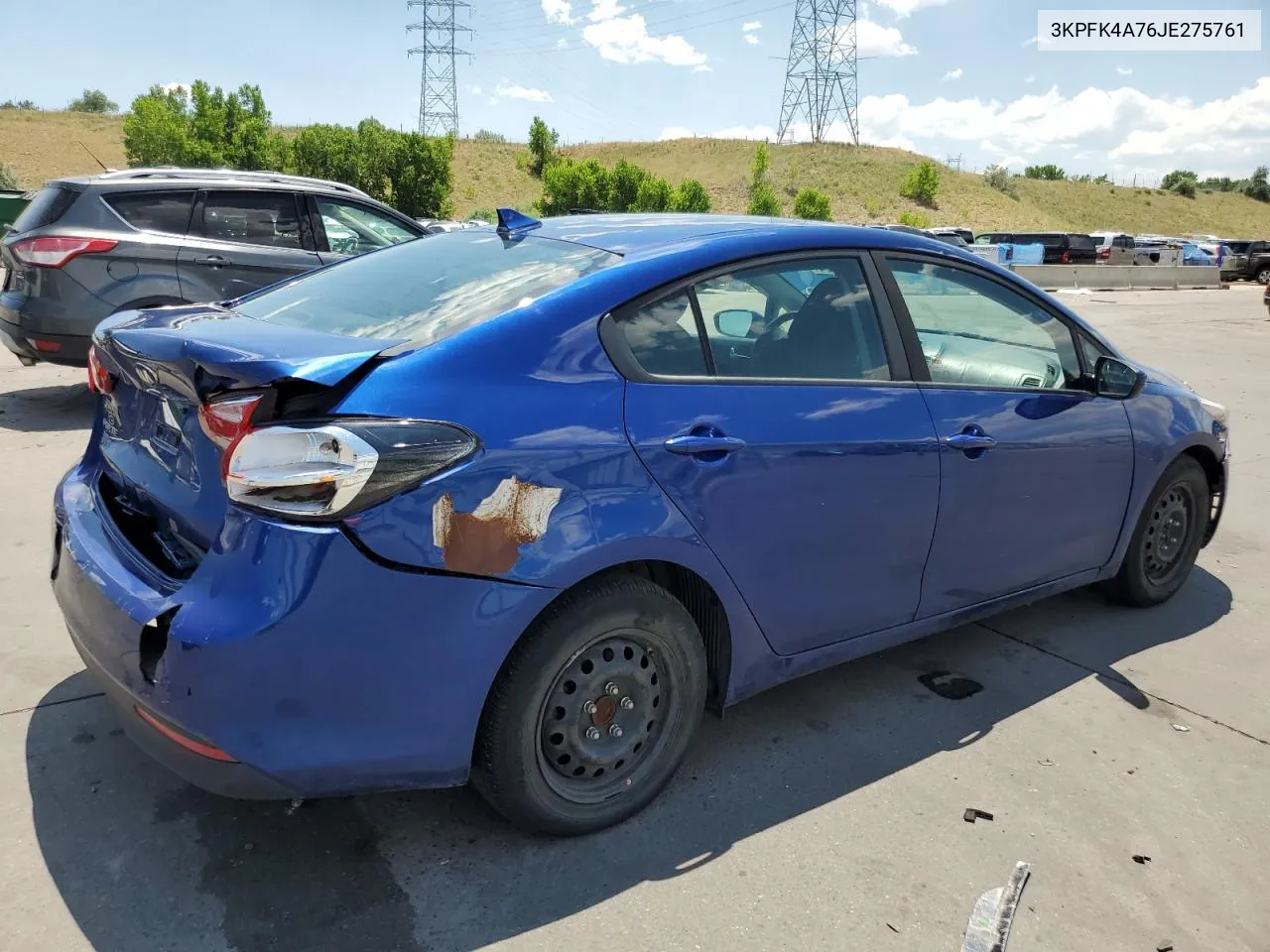 2018 Kia Forte Lx VIN: 3KPFK4A76JE275761 Lot: 60964264