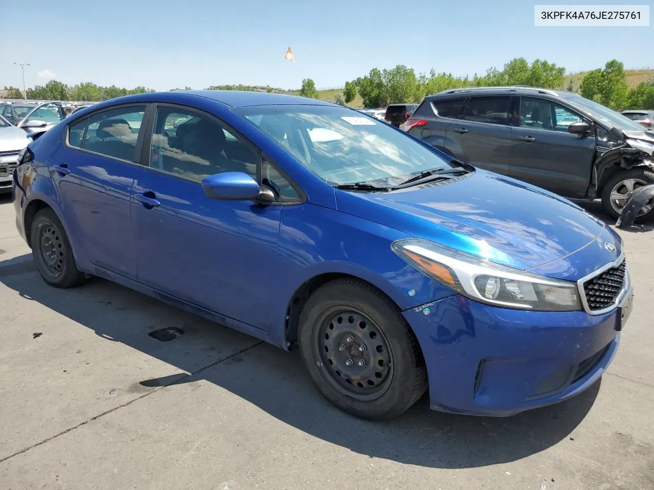 2018 Kia Forte Lx VIN: 3KPFK4A76JE275761 Lot: 60964264