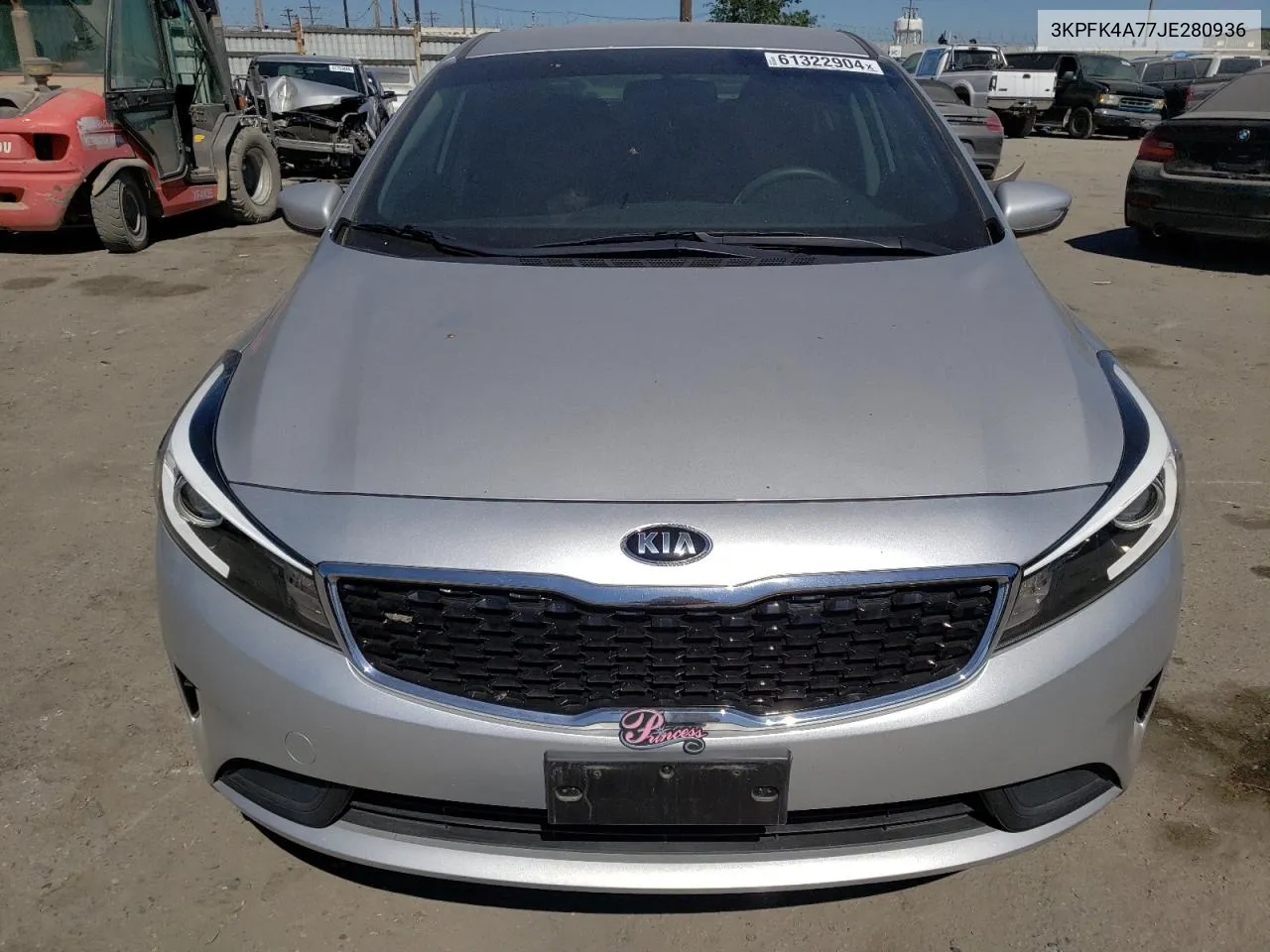 2018 Kia Forte Lx VIN: 3KPFK4A77JE280936 Lot: 61322904