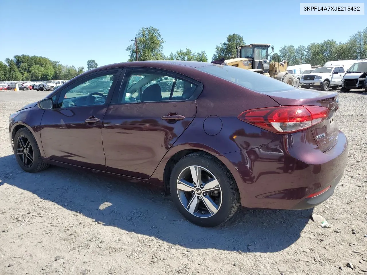 2018 Kia Forte Lx VIN: 3KPFL4A7XJE215432 Lot: 61525223