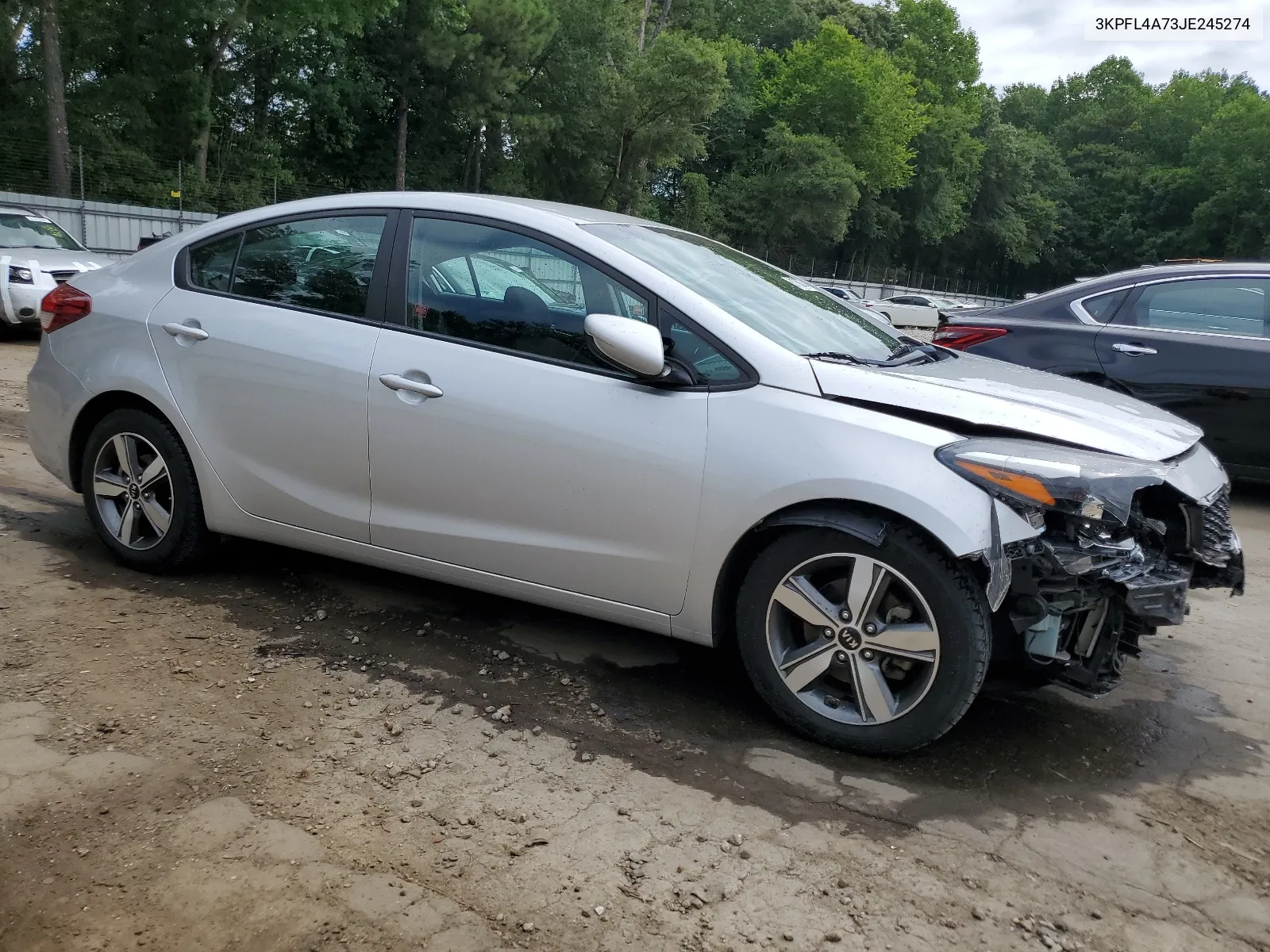 2018 Kia Forte Lx VIN: 3KPFL4A73JE245274 Lot: 61700774