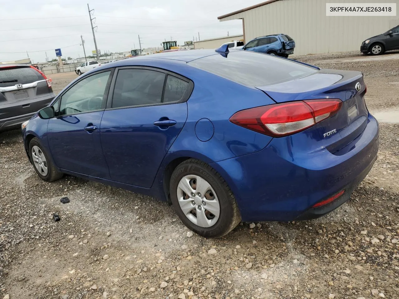 2018 Kia Forte Lx VIN: 3KPFK4A7XJE263418 Lot: 61712784