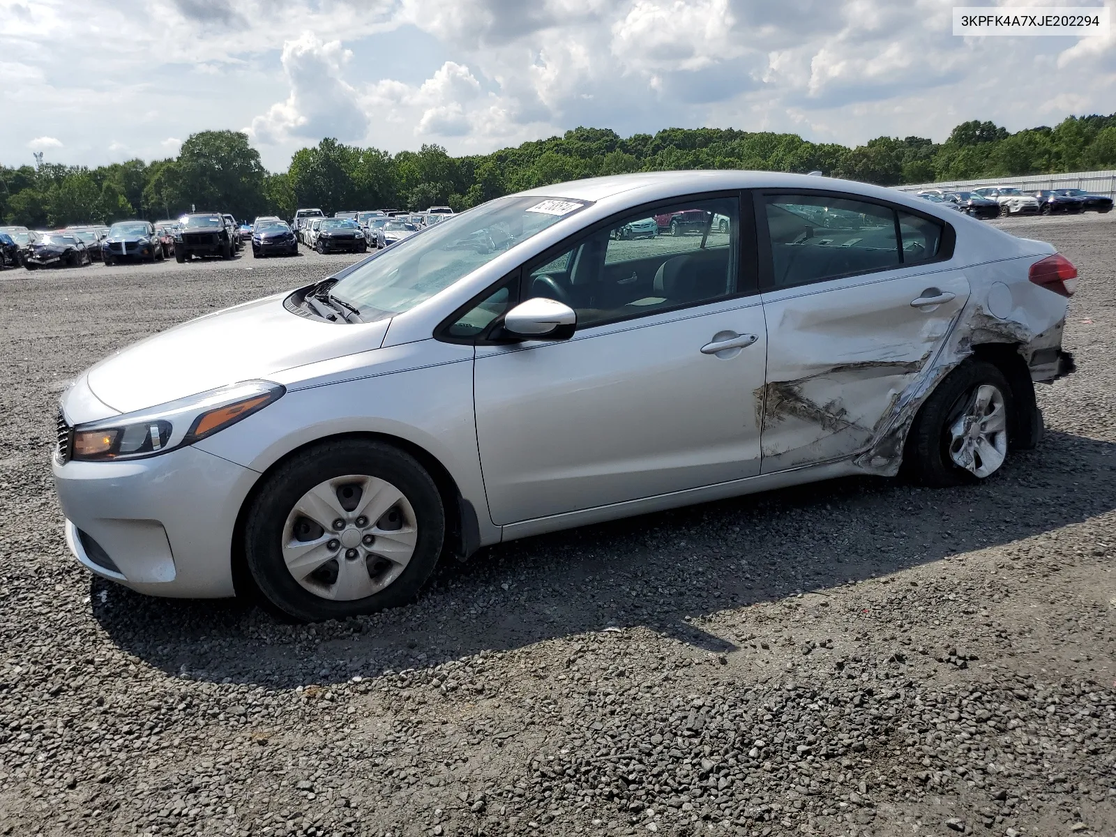 2018 Kia Forte Lx VIN: 3KPFK4A7XJE202294 Lot: 62188514