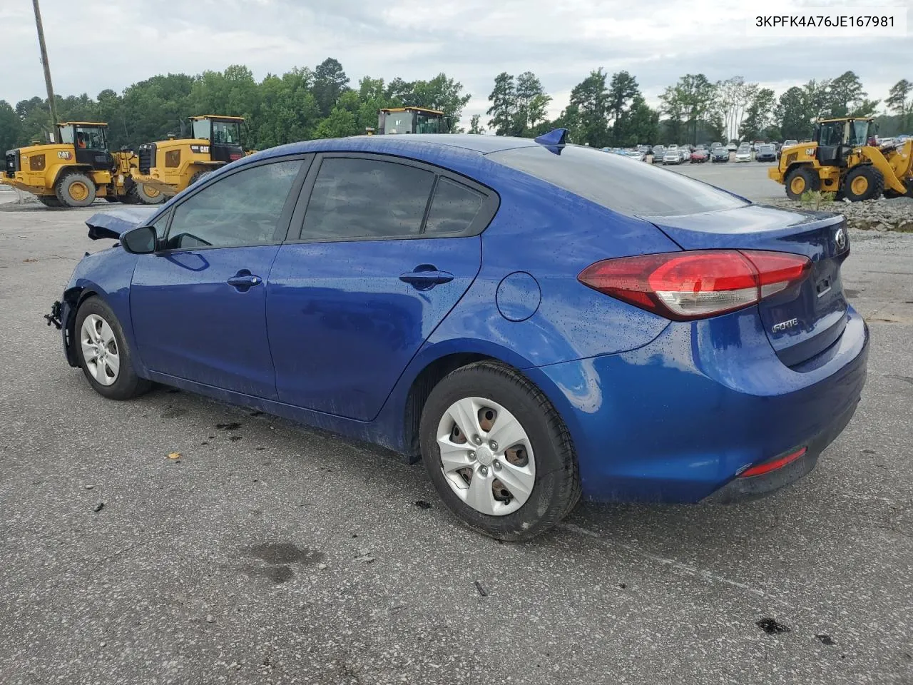 2018 Kia Forte Lx VIN: 3KPFK4A76JE167981 Lot: 62222404