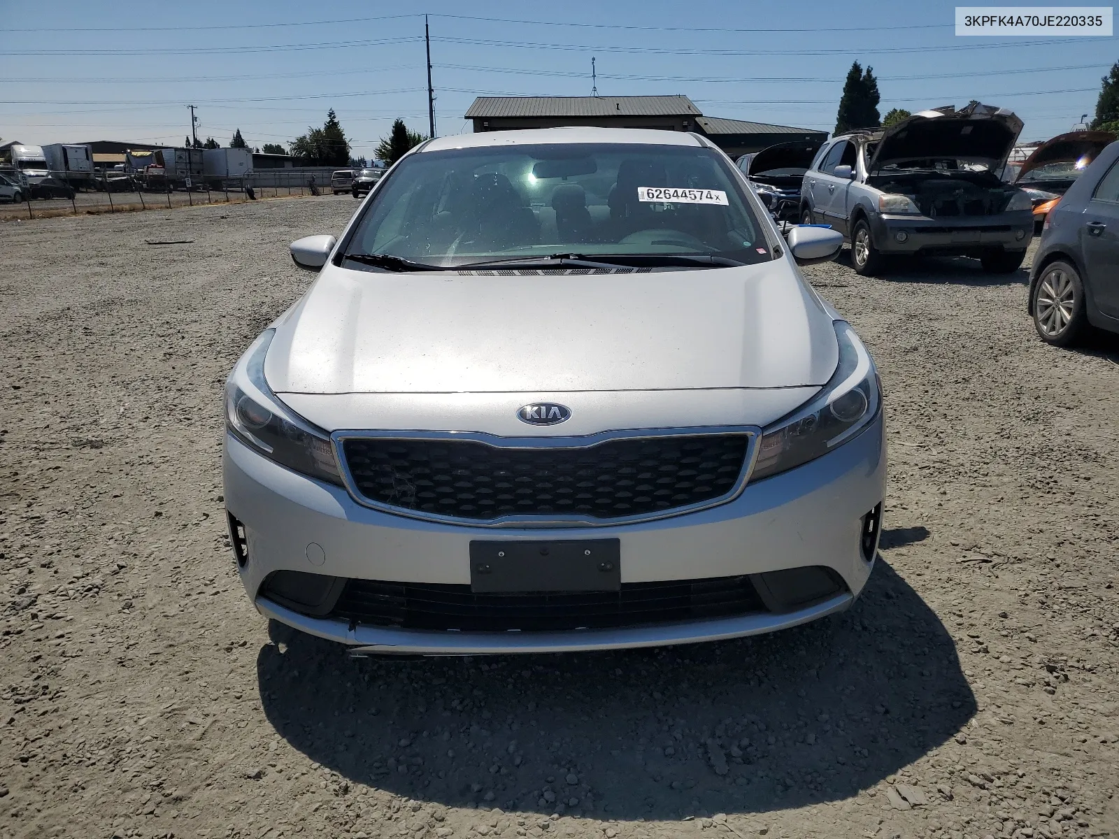 2018 Kia Forte Lx VIN: 3KPFK4A70JE220335 Lot: 62644574