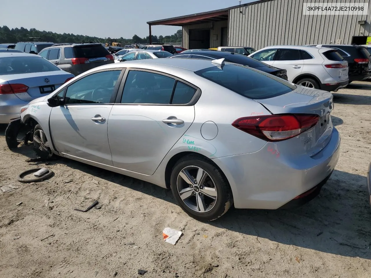 2018 Kia Forte Lx VIN: 3KPFL4A72JE210998 Lot: 62668574