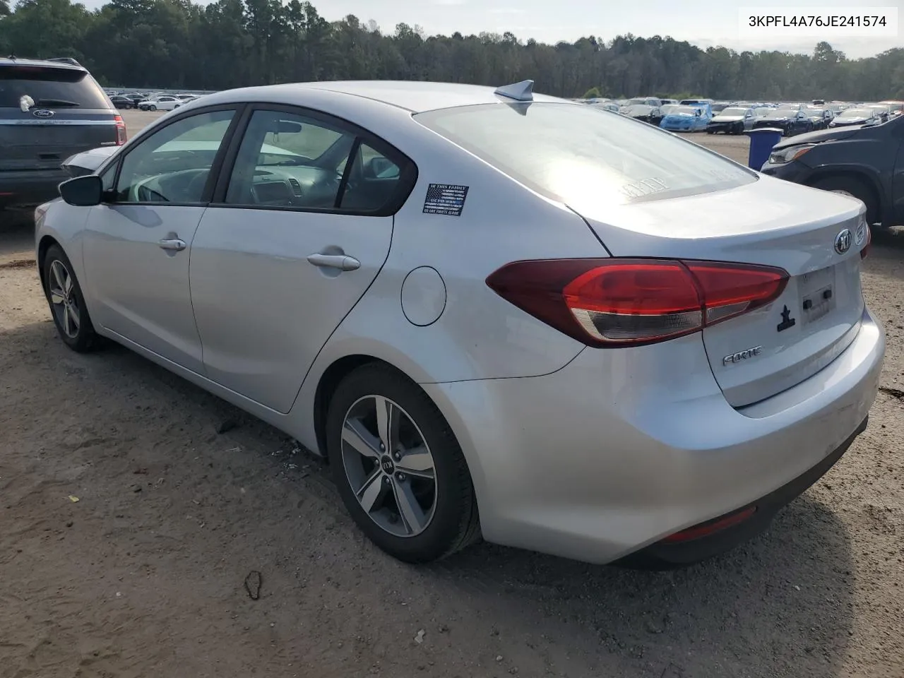 2018 Kia Forte Lx VIN: 3KPFL4A76JE241574 Lot: 62798543