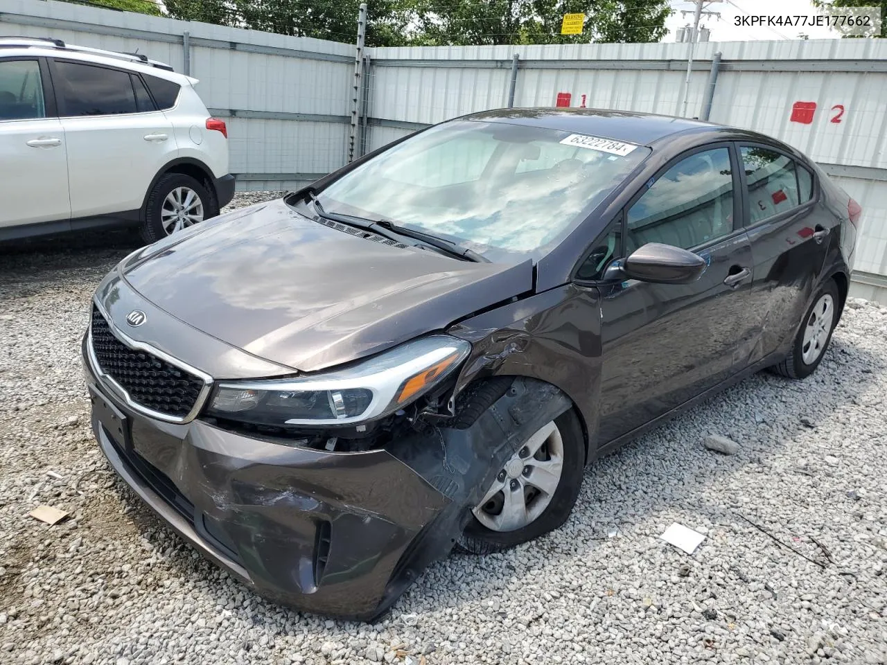 2018 Kia Forte Lx VIN: 3KPFK4A77JE177662 Lot: 63222784