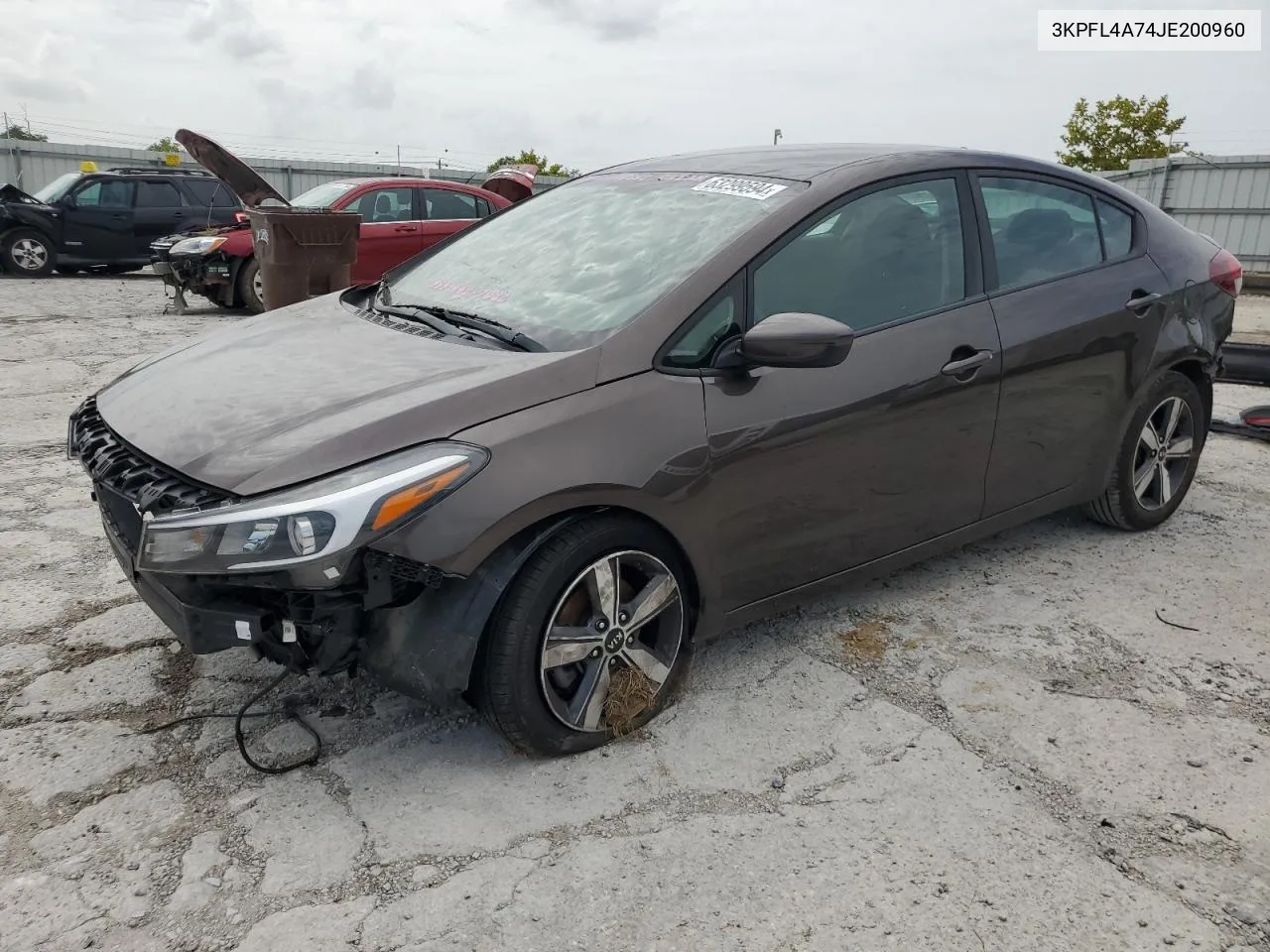 2018 Kia Forte Lx VIN: 3KPFL4A74JE200960 Lot: 63299594