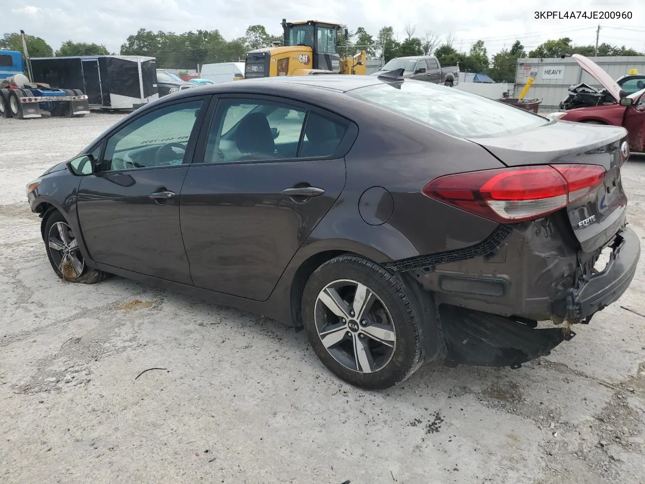 2018 Kia Forte Lx VIN: 3KPFL4A74JE200960 Lot: 63299594