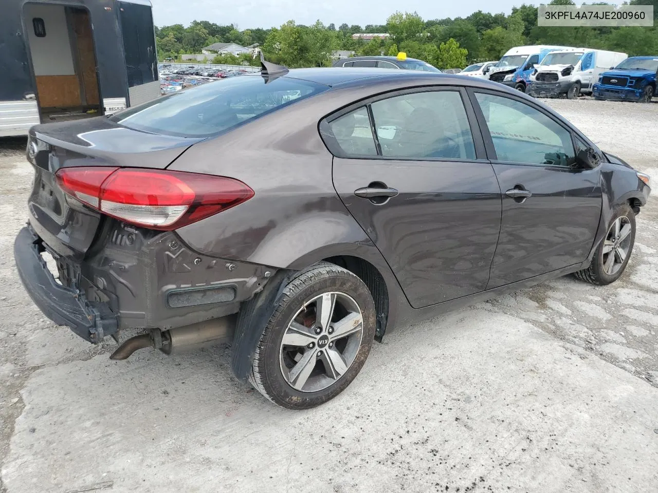 2018 Kia Forte Lx VIN: 3KPFL4A74JE200960 Lot: 63299594